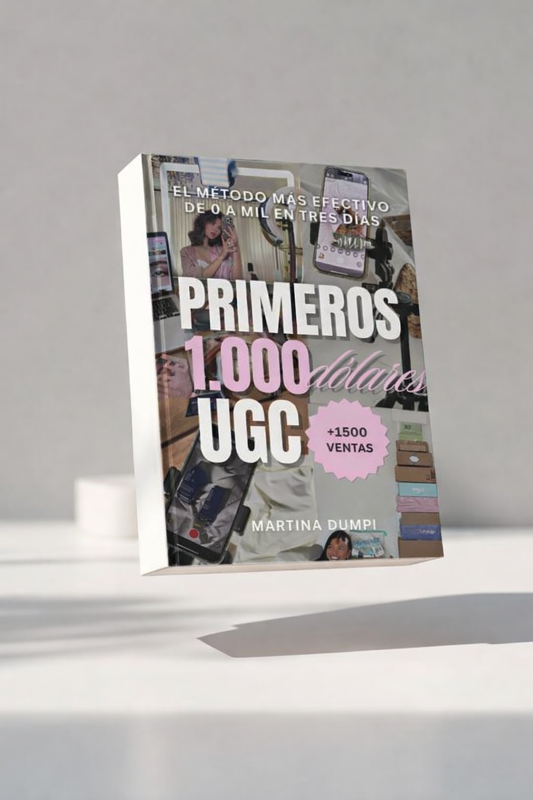 Primeros 1.000 Dólares UGC: El Plan de Tres Días Para Pasar De Cero a Mil.